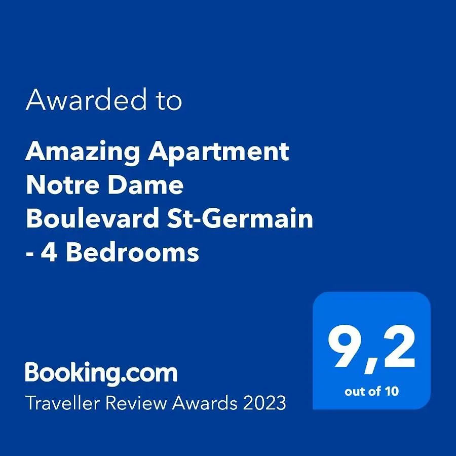Amazing Notre Dame Boulevard St-germain - 4 Bedrooms