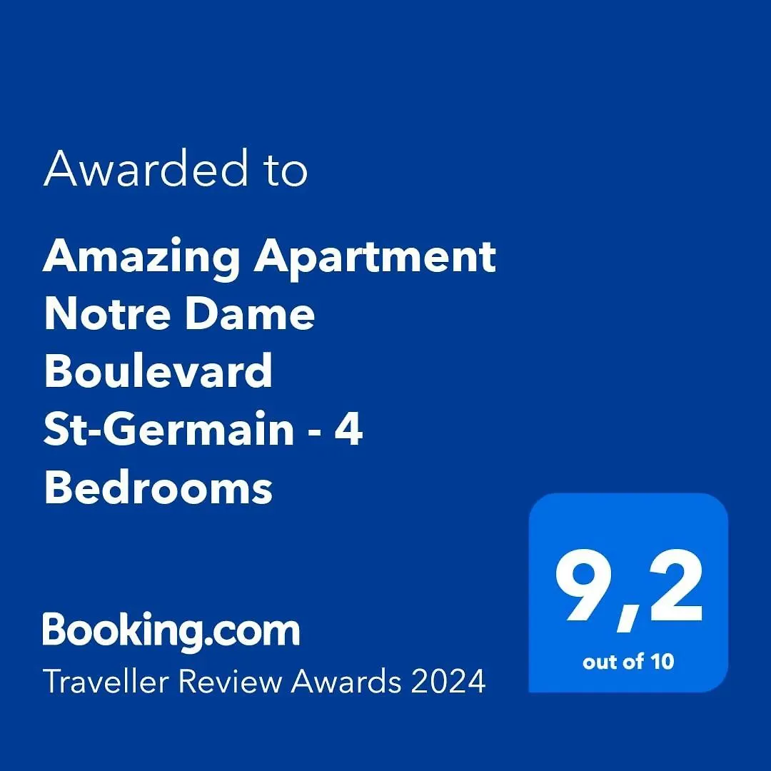 Amazing Notre Dame Boulevard St-germain - 4 Bedrooms Apartment